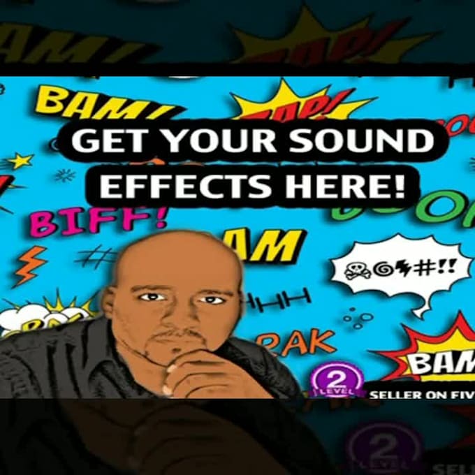 create custom high quality sound effects for film game media audio logo