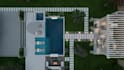 do 3d backyard landscape, garden, pool, patio, terrace