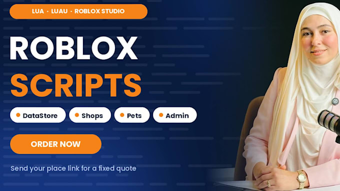 do roblox scripting and lua systems as your roblox developer