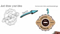design custom circular logo, badges, stamps, and labels