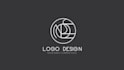 design name logo from initials and letters