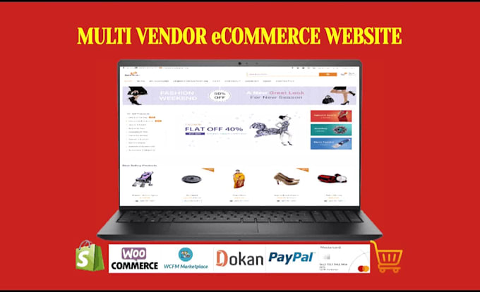 create a ecommerce multi vendor marketplace website