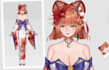 draw live2d vtuber model, vtuber rigging, anime live 2d model, vtuber commission