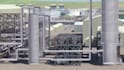 create 3d carbon capture green tech and industrial animation