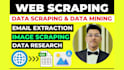 be website data scraper, image web scraping and data mining
