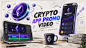 create a crypto or web3 app promo video