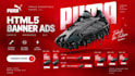 design HTML5 animated banner ads, display ads or adroll