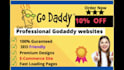 design or redesign stunning  godaddy website or godaddy ecommerce store
