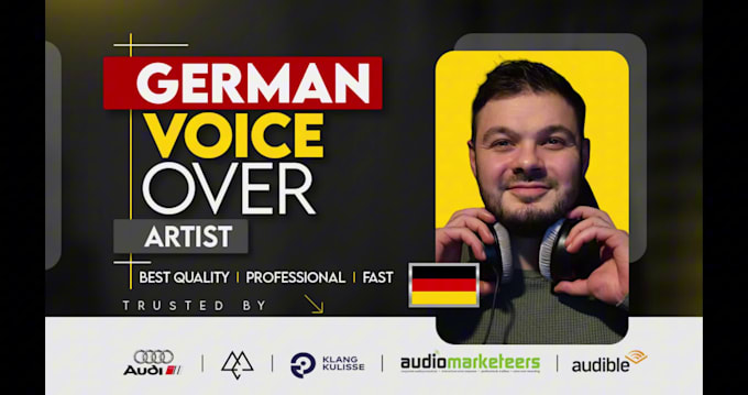 produce a german voice over for youtube