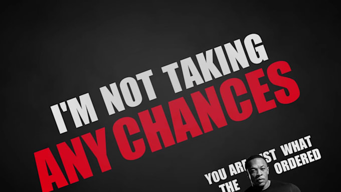 create a word by word animated lyric video for your song