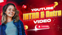 create youtube intro video trailer or outro in 4k quality