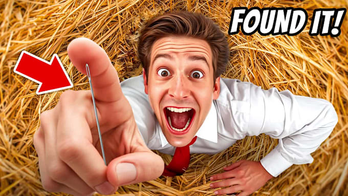 design catchy clickbait youtube thumbnail to boost CTR
