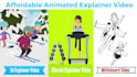 create 2d animated explainer video or sales video