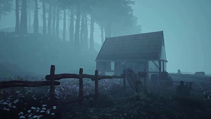 create 3d unreal engine environment, terrain levels for games
