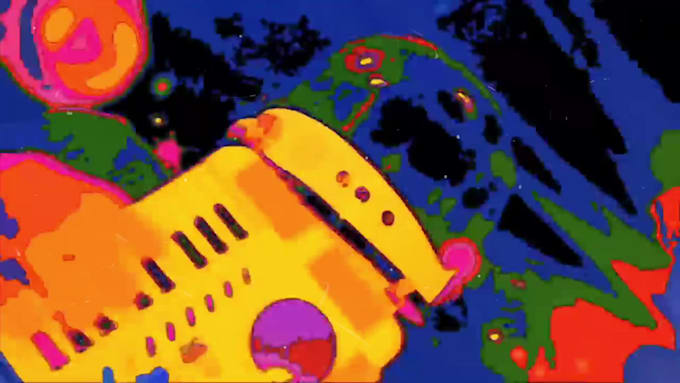create a psychedelic trip out music video for your track