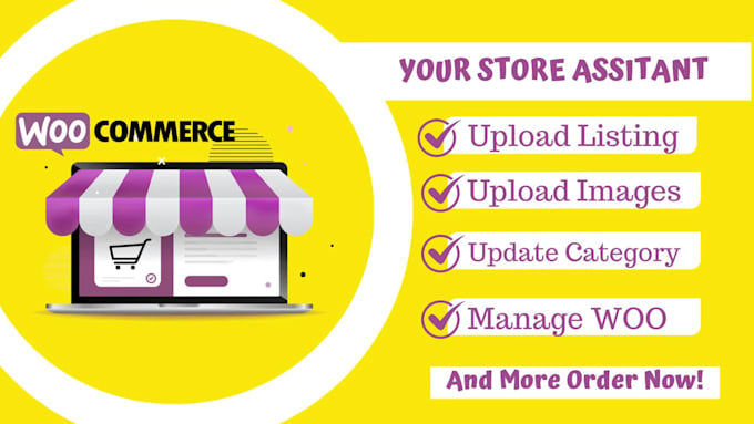 be your virtual assistant woocommerce