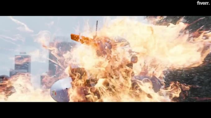 do vfx animation, particle smoke magic, vfx compositions, fire effect
