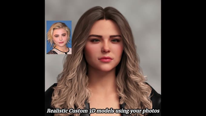 create custom 3d characters from your photos