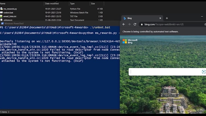 debug your existing python scripts to help you fix issues