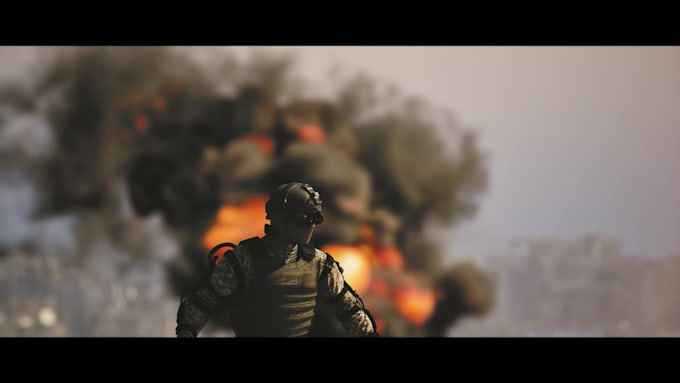 create a 3d animated video with cinematic storytelling