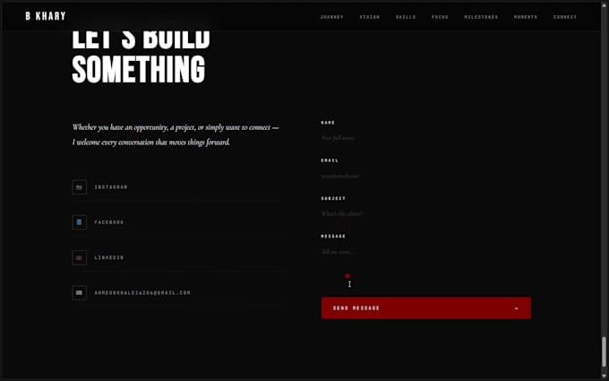 design and code a front end website