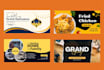 design professional animated banner ads, covers, social posts, and animated GIF