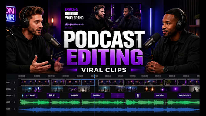 edit your podcast video