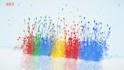 make a 3d kids particle video intro custom logo animation, intro and outro