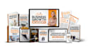 design digital product mockup, ecover bundle, and online course bundle