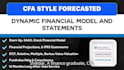 make investor ready financial model, proforma, valuation