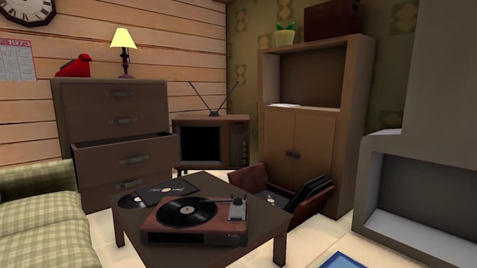 create low poly 3d game assets and models