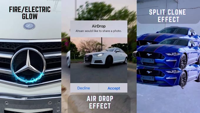 do professional car video editing