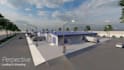 render realistic architectural 3d warehouse factory walkthrough animation video