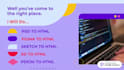convert psd to html, xd, figma to html responsive bootstrap