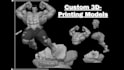 sculpt 3d character, miniature and 3d model for 3d printing