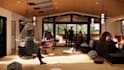 do 5 high quality realistic renderings for 1 space or scene