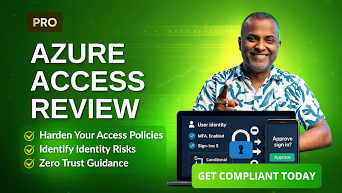 review your azure access setup and recommend security improvements