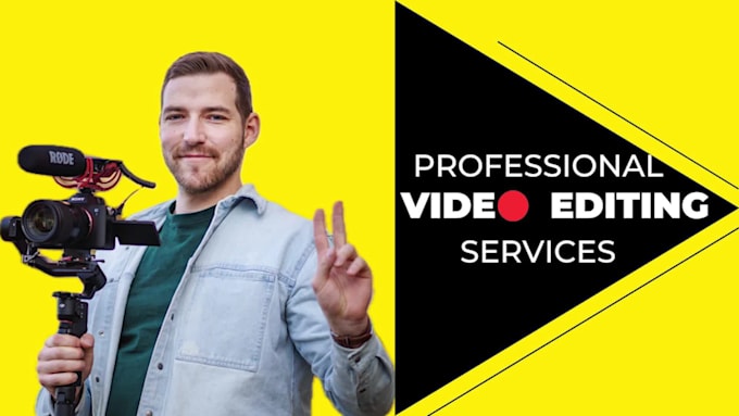 professionally edit your youtube or social media video