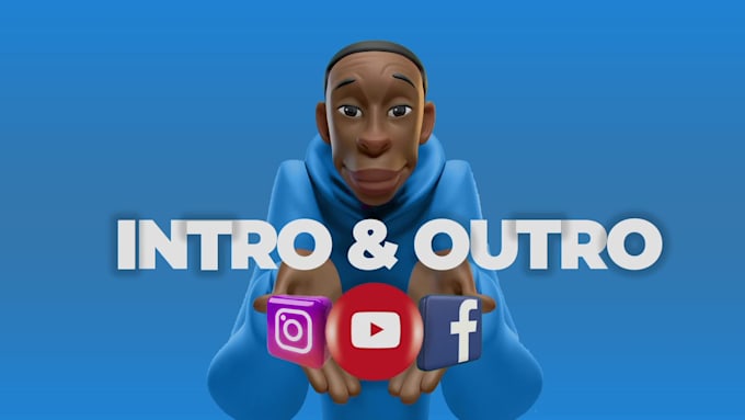 make a unique youtube intro and outro video