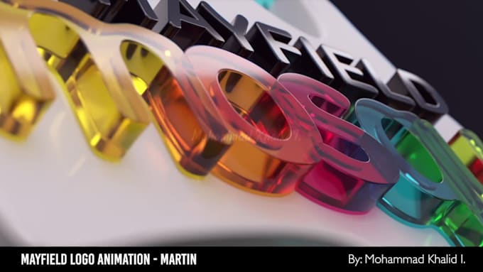 custom 3d logo pro animation with custom effects