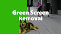 remove green screen from the background
