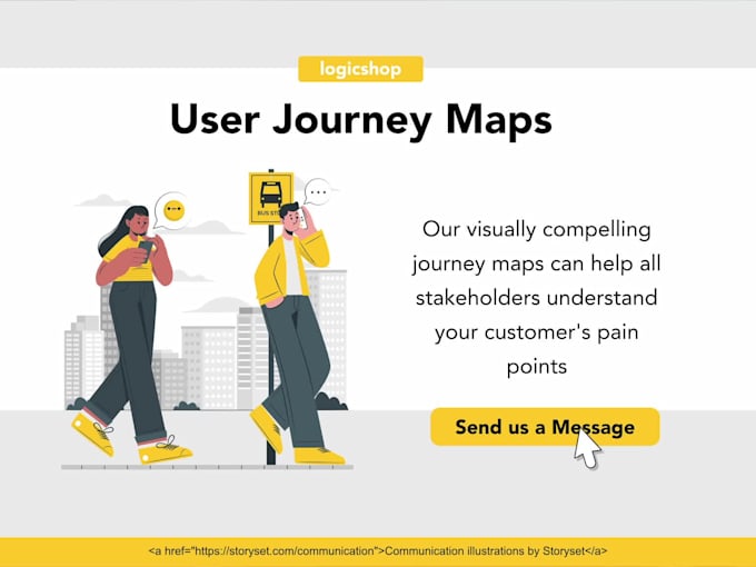 create user journey maps and workflow diagrams