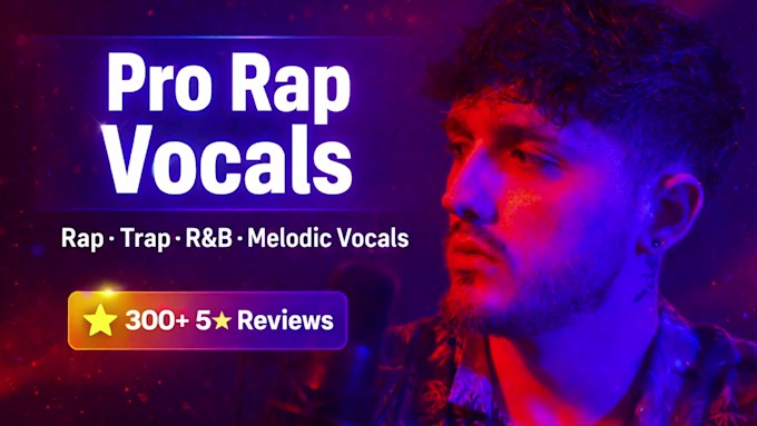 be your rapper or singer for your, rap, trap or rnb song