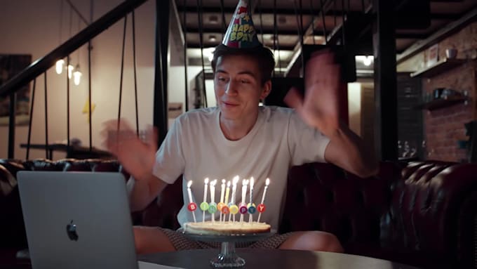 create a birthday video for someone special