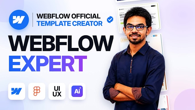 design and develop webflow website, figma to webflow