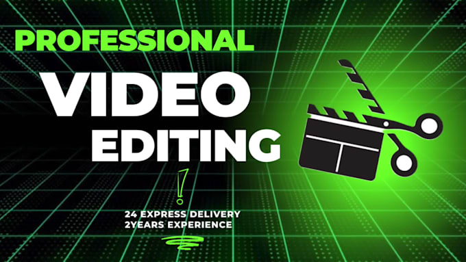 do professional video editing