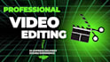 do professional video editing