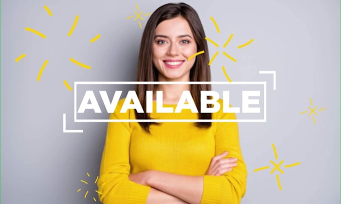 create text animation banner or kinetic typography animation