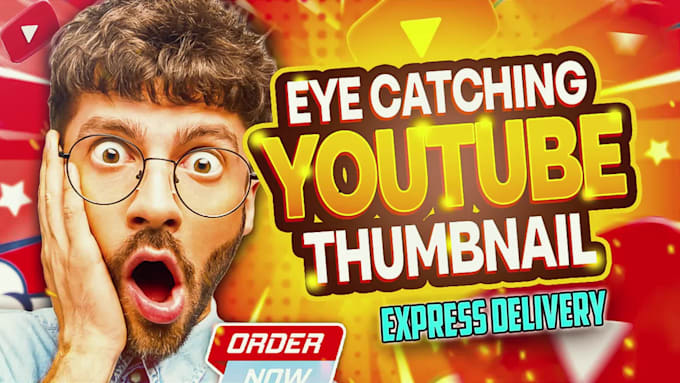 design 5 clickbait youtube thumbnails in 3 hours
