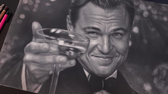 draw a realistic hand drawn pencil portrait from your photo